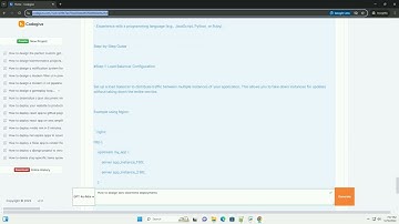 how to design zero downtime deployments