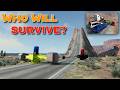 I Tested Cars on the Hardest Obstacle Ever #viralvideo  #CrashHub #beamng #beamngdrive #carcrash