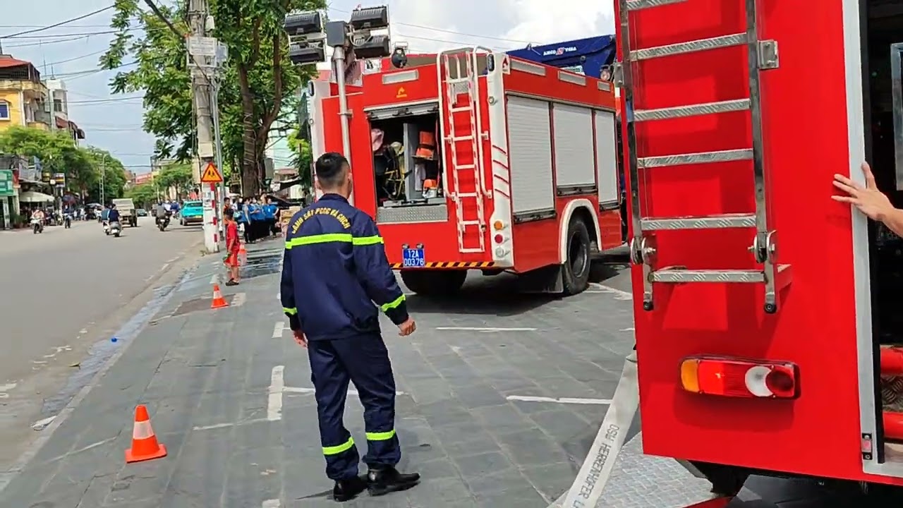 Thực tập pccc tại Siêu Thị Đồng Tiến 9 tháng 7, 2024