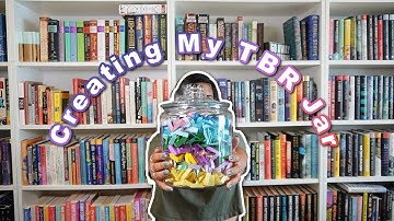 How Many Unread Books Do I Own? | TBR Jar Setup
