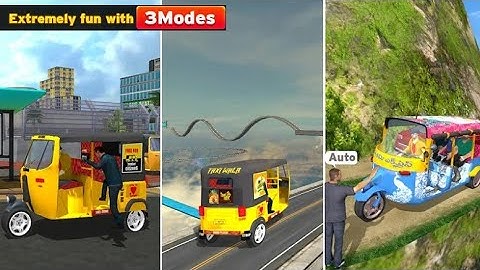 Tuk Tuk Driving Simulator 2019 Ep:1 - Auto Rickshaw City Drive Android Gameplay