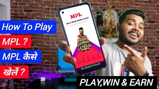 How To Play MPL Full Complete Process In Hindi | Play Win & Earn 2022 ! screenshot 5