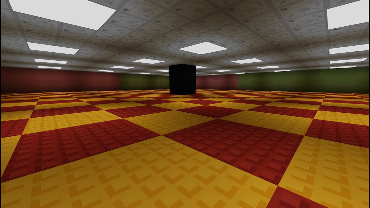 Backrooms in Minecraft Party Rooms. - YouTube