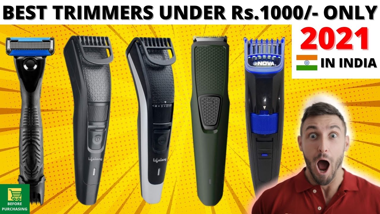 best hair trimmer for men under 1000