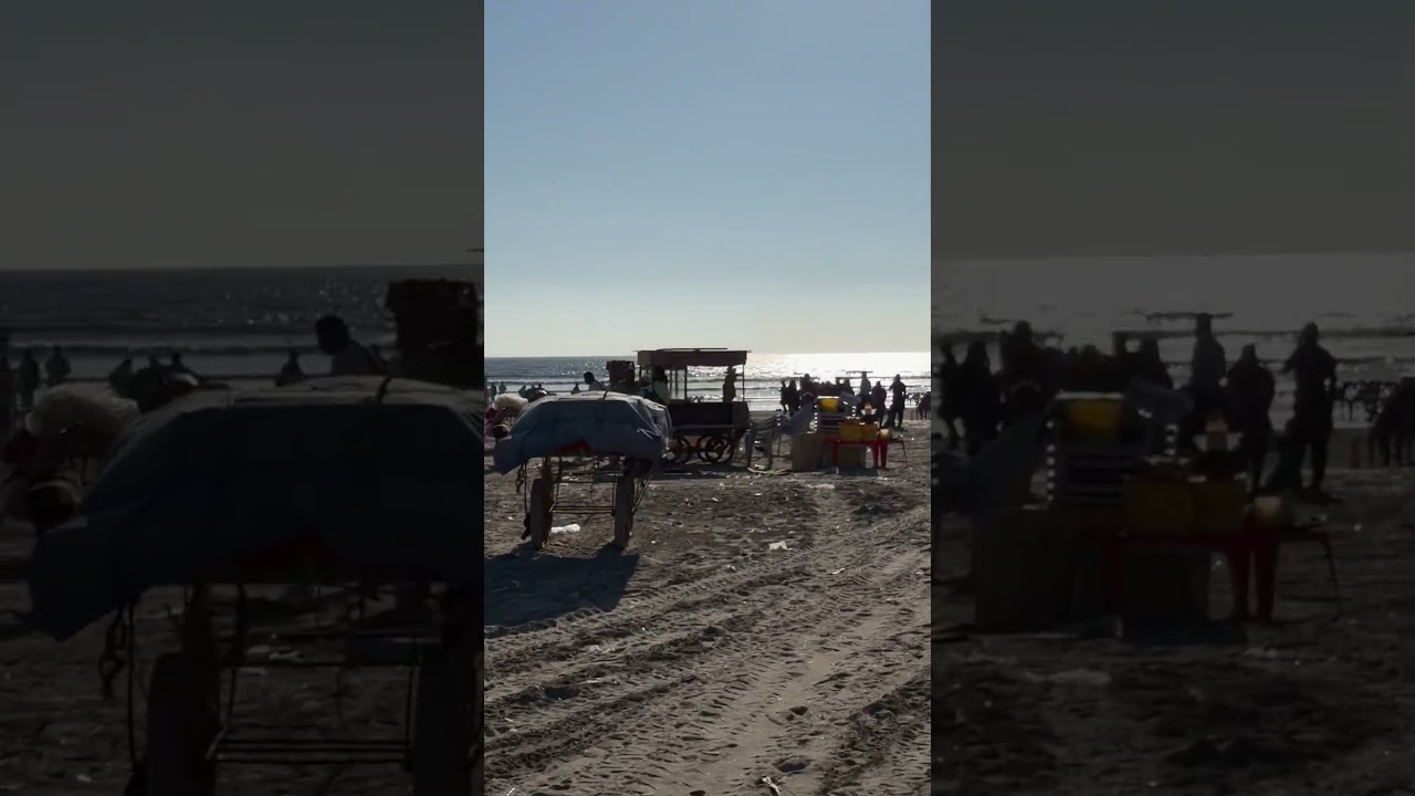 Побережье Сивью Клифтон в Карачи «оттесняет море».