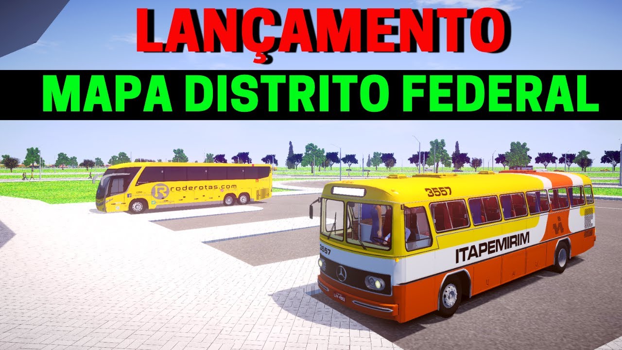 ๐ดGameplay Novo Mod Mapa Distrito Federal | Proton Bus Simulator | Mapa ...