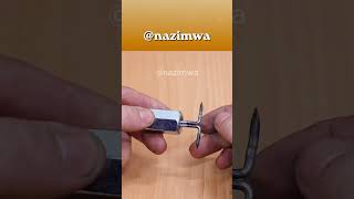 Amazing Door Lock Making Technique | Creative Welding Work Ideas @nazimwa #shorts