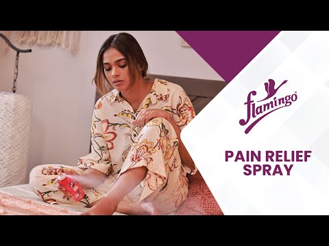 Pain Relief Spray | Flamingo Health | Live Without Pain | English