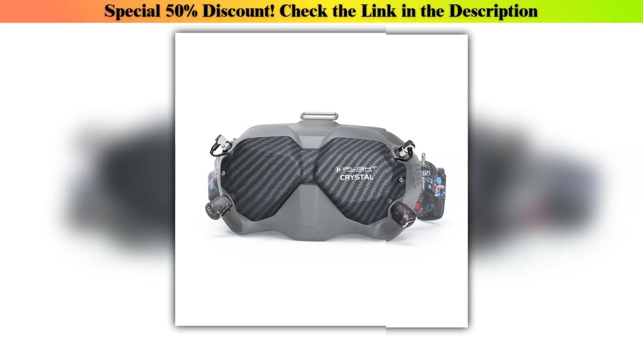 Slide iFlight Crystal HD Patch 5.8GHz Directional Antenna Protective Shell with Crystal LHCP Short•