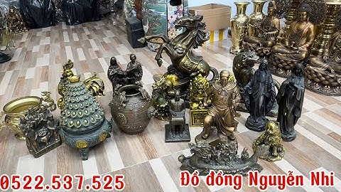 Ngày 19/7 Hủ tháp vàng _ Ngựa mã đáo _ Tượng công giáo _  #đồcổ #đồđồng#đồđồngNguyễnNhi