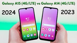 Samsung Galaxy A15 (4G/LTE) vs Samsung Galaxy A14 (4G/LTE) - Who Will Win?
