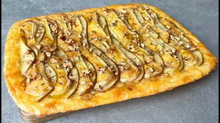 Французский Пирог с Грушей и Сыром Камамбер / Грушевый Пирог / Pear Pie / French Pie