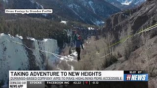 Durango-based highlining team takes adventure to new heights