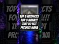 TOP 5 FREE ARTIFACTS THAT PRODUCE NO MANA #Shorts