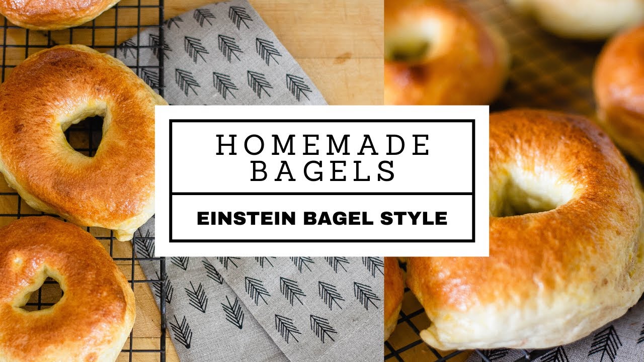 Quarantine Cooking: HOMEMADE BAGELS- Einstein Bagel Style/ New York Style Bagels. EASY DIY RECIPE
