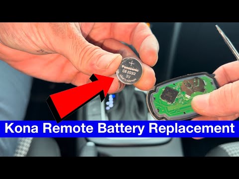 Hyundai Kona Remote Key Fob Battery Replacement