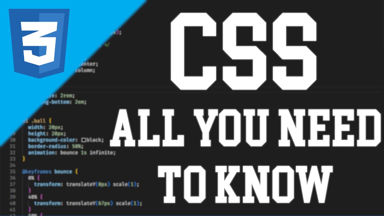 CSS All You Need to Know | Web Dev Bootcamp Part 5 | Urdu/Hindi - YouTube
