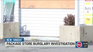 Police investigate overnight burglary at Ashford package store