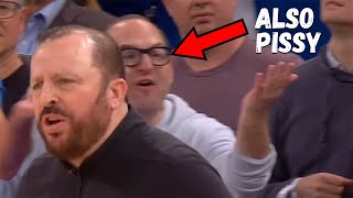 Ref blows multiple calls and Knicks and Pacers get mad, a breakdown