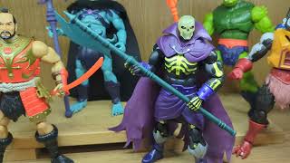 HD NEW CAMERA masters of the universe masterverse figure collection display Dec 2023