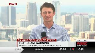 Celebrity On Your Side: Text scam warning Wealth