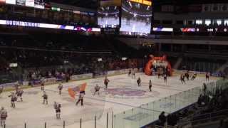 Bridgeport Sound Tigers vs Adirondack Phantoms Intro 2.9.14