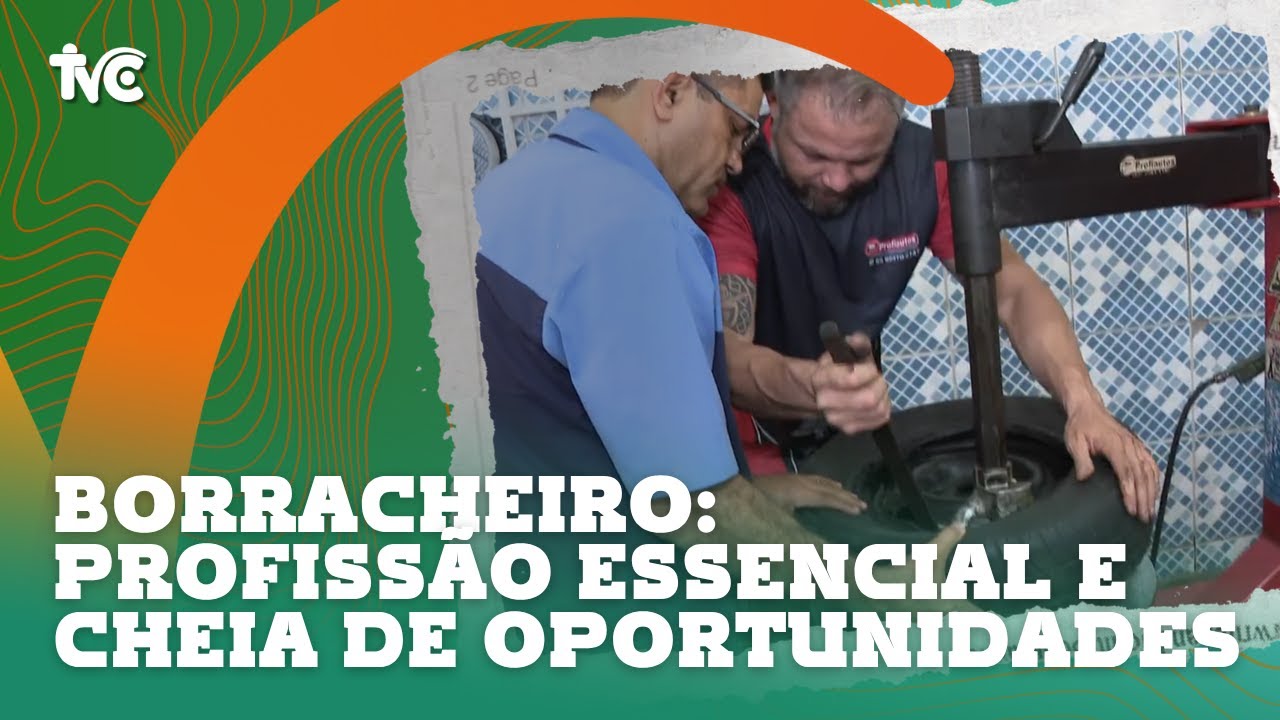 Profissão borracheiro ganha destaque no mercado de oportunidades - YouTube