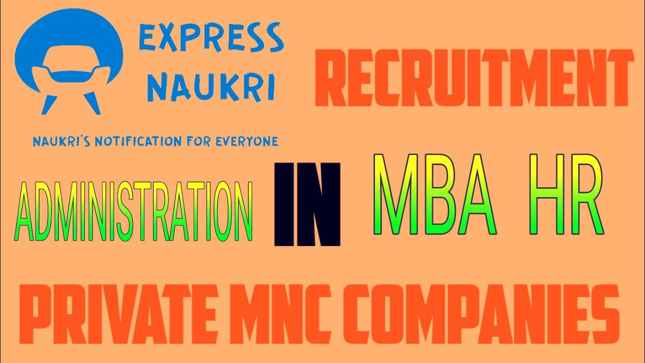 MNC company recruitment 2021 | Graduate HR Jobs 2021 | HR Jobs 2021 | Administration jobs 2021 | MBA