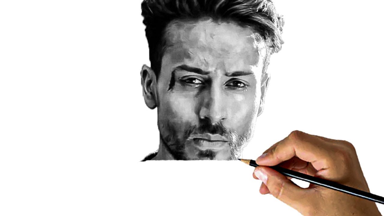 Update more than 65 sketch tiger shroff latest - in.eteachers