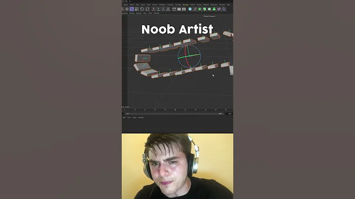 Noob vs Pro artist : creating tracks