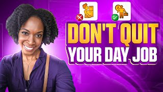 WATCH This BEFORE You Quit Your Day Job To Sell Digital Products How Selling 7 Digital Downloads Helped Me Quit My Job