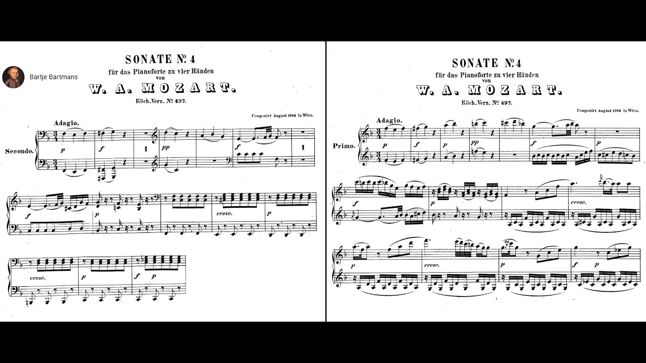 Моцарт фа мажор ноты. Моцарт Соната 4. Моцарт Соната 4 мажор. Моцарт сонатины в 4 руки. Моцарт Соната Ре мажор в 4 руки.