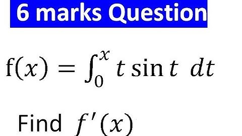 #Definite integral   question 10 Ncert exercise 7.10 . imp  tricky question