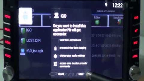 Ownice C200 Quad Core Android 4 4 Car DVD -  How to Install Map Software