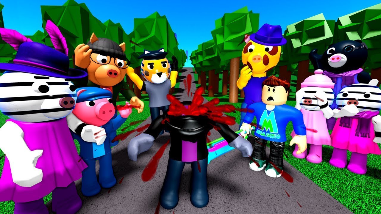 Roblox Piggy - Exploding Deaths, Fights & Funny Memes! Animating Your ...