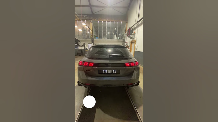 Peugeot 508 PSE EPIC SOUND Guerrilla-Bypass+Mid Muffler delete