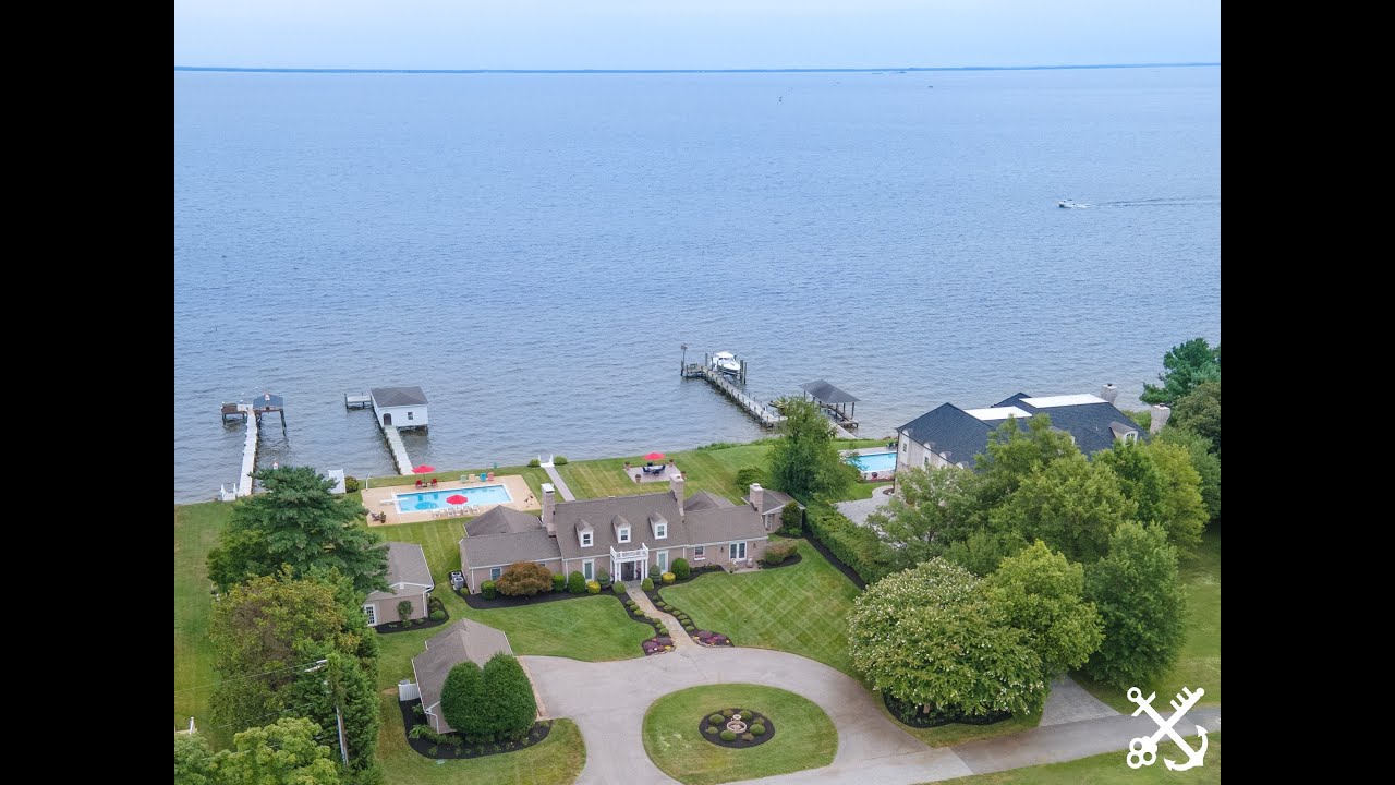 Pasadena Waterfront Home 239 Bay Front Drive, Pasadena, MD. YouTube