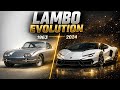Lamborghini Evolution→ “Every Lamborghini Ever Made — 60 Years of Evolution”