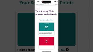 How to find your points and your referral points for your Scentsy Club