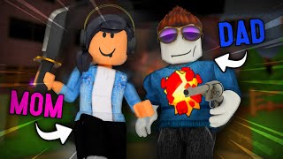 MY PARENTS PLAY ROBLOX (MM2 Halloween)