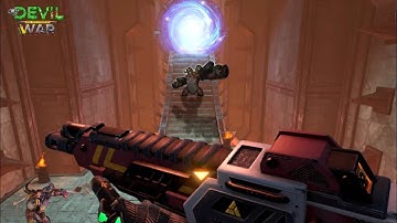 Devil war : Doom Shooting Gameplay walkthrough tutorial (ios/Android)