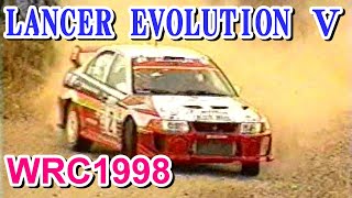 WRC1998 MITSUBISHI LANCER EVOLUTION 5 + Result 　(三菱 ランサーエボリューションV)