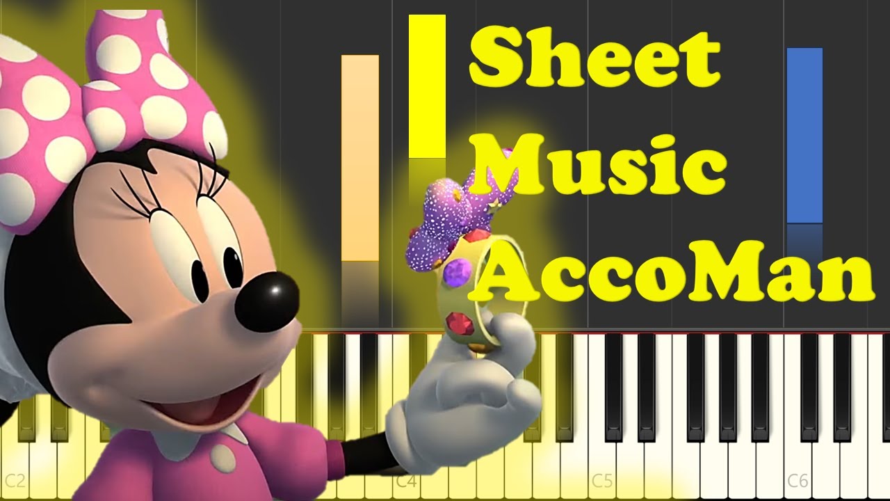 Mickey & Minnie What Makes Christmas Christmas Piano Sheet Music