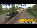 NS Detroit District Trainz Railroad Simulator 2019 February Route Update