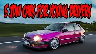 Top 5 Japanese cars for young drivers