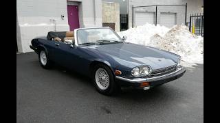 1989 Jaguar XJS V12 Convertible | Low Miles | Walkaround & Driving Jaguar Xjs V12 5 3 Convertible 1989 Walkaround Interior Engine Drive