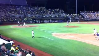ORU baseball stuns #4 Baylor in 2012 NCAA Tournament opener