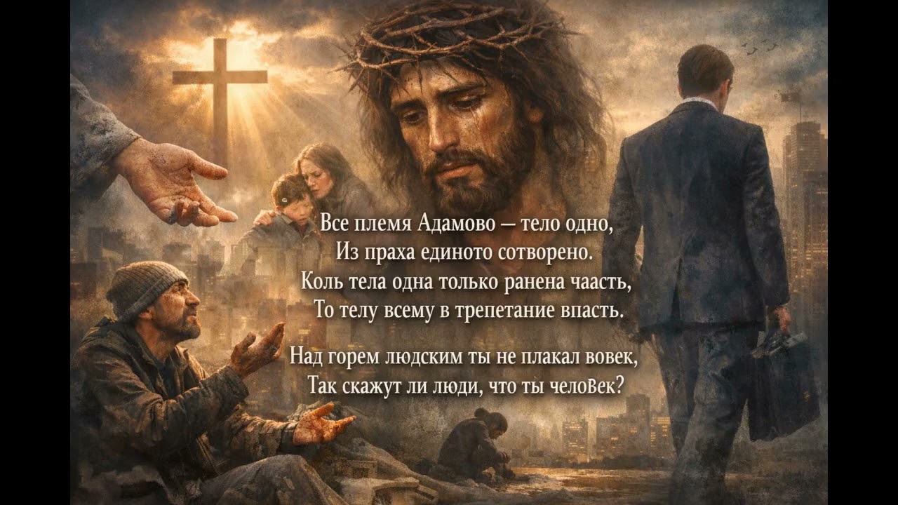 Все племя Адамово — тело одно