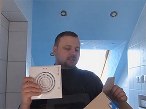 Превью видео: Монтаж вытяжного вентилятора в ванной