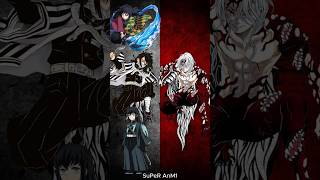 Demon Slayer Hashira Trio vs All Demons #demonslayer